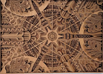 激光切割藝術木雕，展現絕美的藝術盛宴