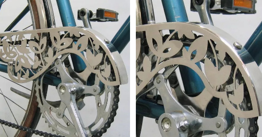 激光切割自行車防護(hù)板，為您安全保駕護(hù)航!