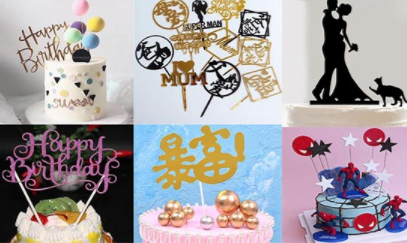 激光雕刻蛋糕插排，為您記錄每一個重要時刻